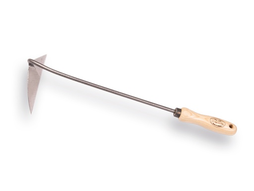 [1025160] Schrepel DE WIT 16 cm, gesmeed en gepolijst, met ESSEN handvat 14 cm