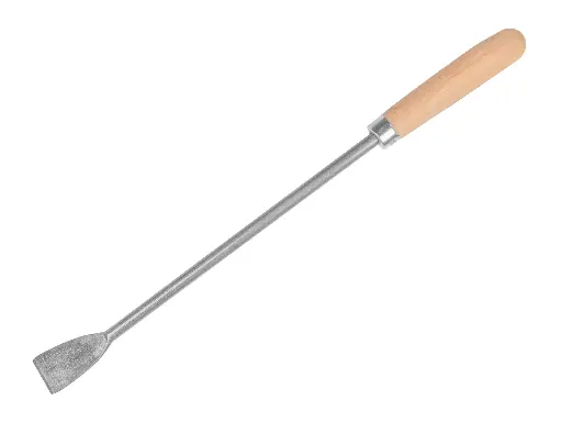 [1030045] Aspergemes gesmeed 44 cm, met houten greep