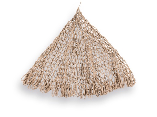 [1040120] Net voor baggerbeugel hennep, 9 knoops