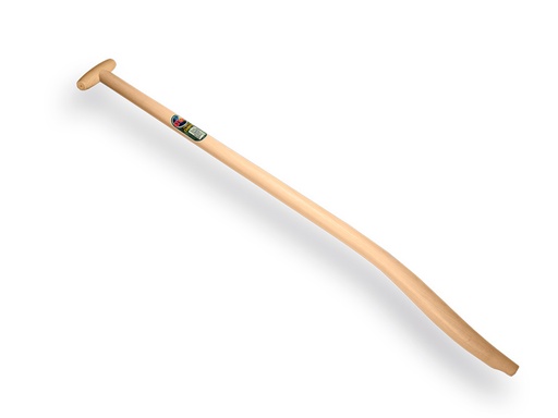 [110396] Blijhamsteel ATLAS 100 cm dubbel gebogen, met doorgestoken hilt