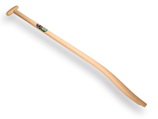 [110397] Blijhamsteel ATLAS 110 cm dubbel gebogen, met doorgestoken hilt