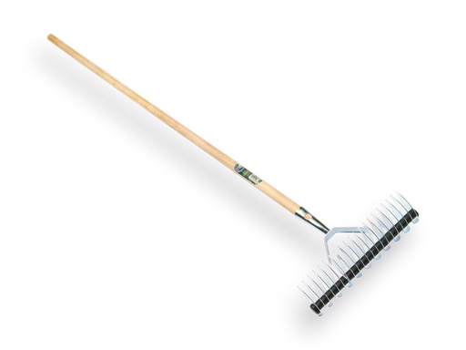 [1304400] Verticuteerhark ATLAS verzinkt 11/21 tands 36 cm, met IKAPE steel 150 x 2,8 cm. FSC 100%