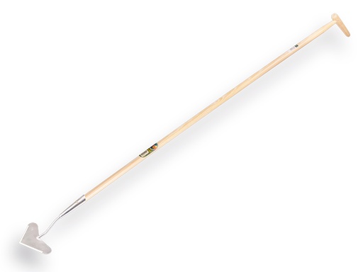 [1305380] Schoffel hart model verzinkt 18 cm, met IKAPE steel 160 x 2,8 cm en flesmodel hilt. FSC 100%