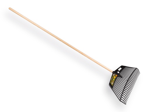 [1316012] Combi bladhark JOST REGA nylon zwart, 26 tands, 60 cm breed, met ATLAS steel 150 x 2,8 cm. FSC 100%