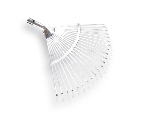 [1317405] Bladhark ATLAS verzinkt, 22 platte tanden, zonder steel