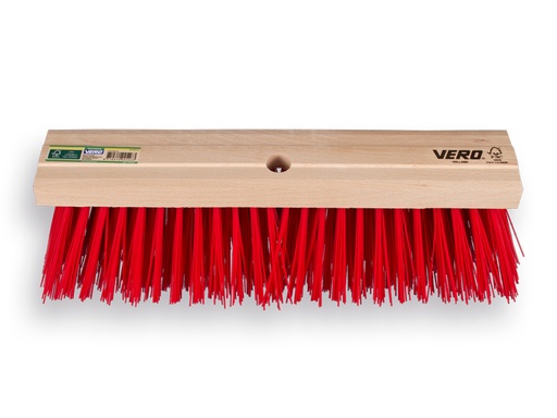 [1490340] Straatbezem VERO 80 PPN 41 cm, vlakke kap
