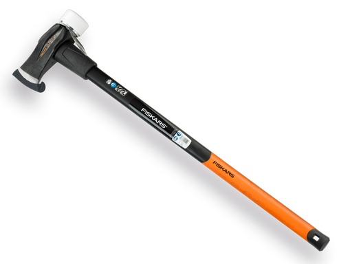 [1510935] Kloofbijl - Kloofhamer FISKARS X39, steelbescherming en polymeer kop, 3900 gram, kunststof steel 90 cm