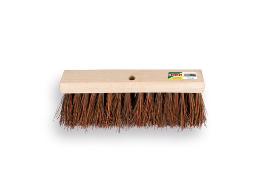 [1550250] Stadsbezem SOLIDE geoliede bassine 36 cm, vlakke kap, zonder steel. FSC 100%