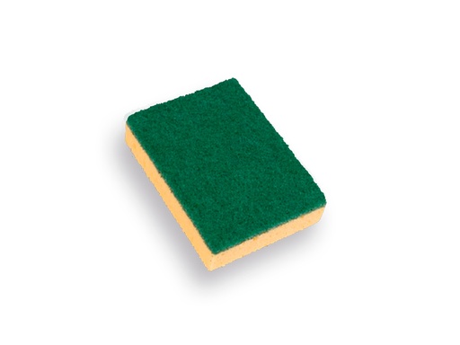 [1550925] Schuurspons SOLIDE geel, 140 x 95 x 28 mm (per 10 stuks)