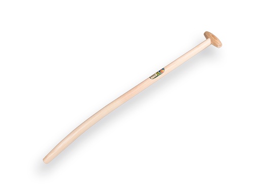 [210801] Schopsteel ATLAS 100 cm extra gebogen, met doorgestoken hilt