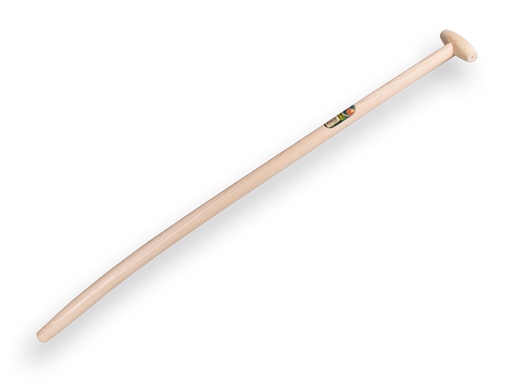 [210820] Schopsteel ATLAS 120 cm gebogen, met doorgestoken hilt