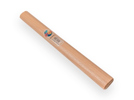 [435240] Rubberhamersteel ATLAS HICKORY voor nr. 8 en 9, kopmaat 34 x 24 mm