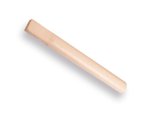 [436500] Rubberhamersteel ATLAS HICKORY voor Rotterdams model zonder gat, kopmaat 30 x 15 mm