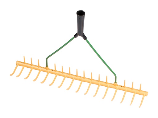 [656085] Polyhark - Grashark JOST 64 cm, 16 gebogen en 12 haakse tanden, zonder steel