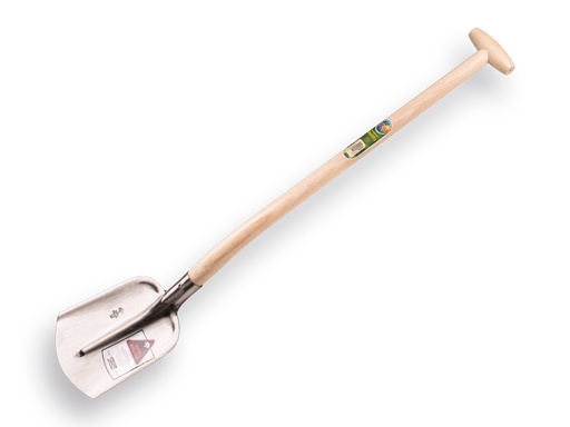 [700200] Steekbats RURH BRILLANT 1/4 000 gepolijst, met ATLAS Blijhamsteel 90 cm sterk gebogen