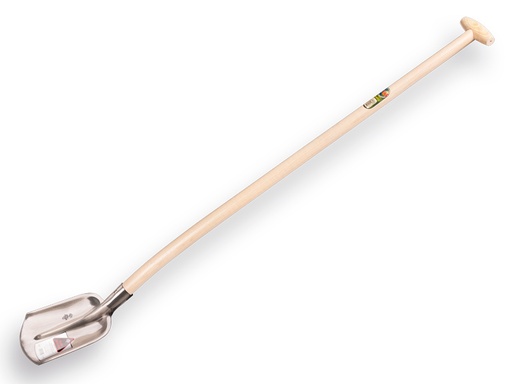 [700235] Steekbats RURH BRILLANT 1/4 000, extra gehard en gepolijst, met ATLAS schopsteel 130 cm gebogen