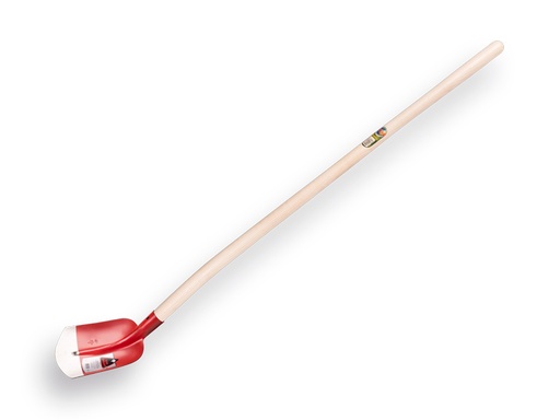 [700610] Schepbats RURH BRILLANT 3/4 00 rood, extra gehard, met ATLAS batsesteel 130 cm gebogen