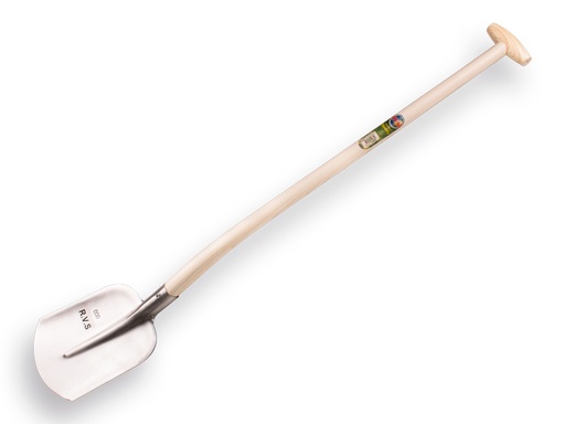 [710030] Steekbats ATLAS DIAMANT RVS 1/4 000, met ATLAS Blijhamsteel 100 cm sterk gebogen