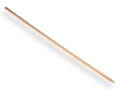 [7483504] Bezemsteel IKAPE 130 x 2,4 cm, vierzijdig gepunt voor berkenbezem, zonder EAN etiket