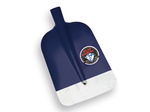 [755700] Betonschop ATLAS DIAMANT 1/2 0 blauw, gehard en gepolijst, afgerond, zonder steel