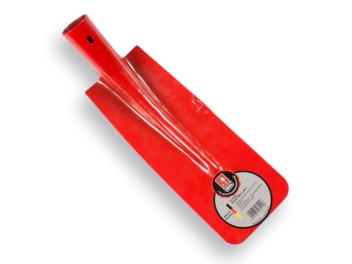 [755785] Kabelschop RUHR BRILLANT 11,5 cm 3/4 rood, onderkant recht, zonder steel