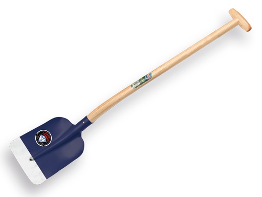 [770590] Betonschop ATLAS DIAMANT 1/2 0 blauw afgerond, met ATLAS Blijhamsteel 100 cm sterk gebogen