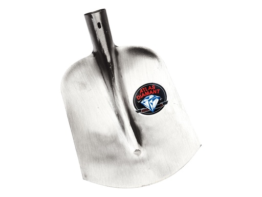 [771635] Schepbats ATLAS DIAMANT 3/4 0 gehard, blank gepolijst, zonder steel