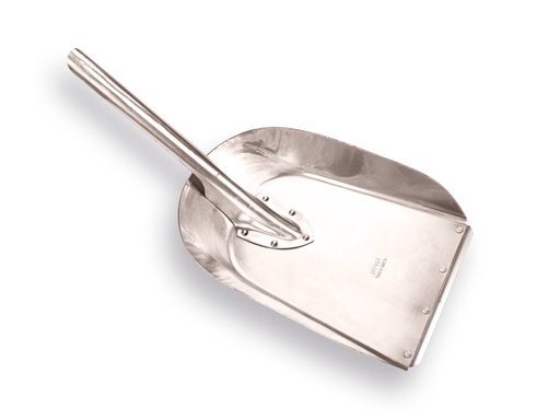 [780105] Stalschop OFFNER aluminium met strip, 25 x 41 cm, zonder steel