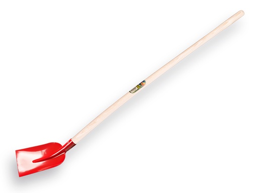 [780968] Betonschop ATLAS 1/2 0 rood, extra gehard, met PE batsesteel 130 cm gebogen