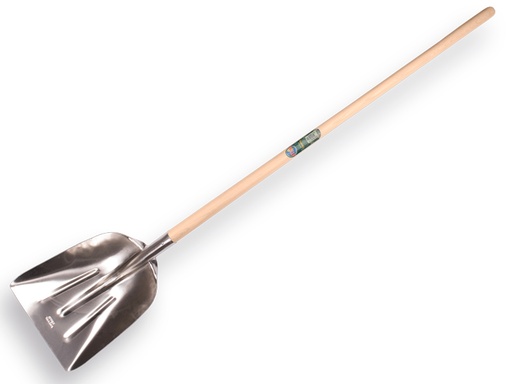 [790128] Graanschop OFFNER aluminium zonder strip, met ATLAS batsesteel 130 cm