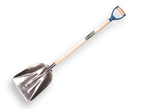 [790160] Graanschop OFFNER aluminium met strip en ATLAS PD-steel 95 cm gebogen