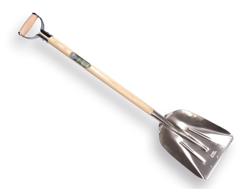 [790163] Graanschop OFFNER aluminium met strip en ATLAS YD-steel 95 cm gebogen