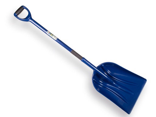 [790195] Sneeuwschep - Graanschop ATLAS kunststof, met kunststof D-steel, lengte 133 cm, HACCP