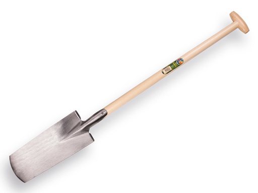 [810160] Grondwerkspade ATLAS DIAMANT met OPSTAP, blad 39 x 14 cm, met ATLAS schopsteel 85 cm