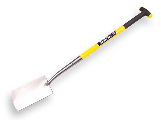 [810420] Spade SPEAR & JACKSON 1042 AV gepolijst, breed model met en FIBERGLAS T-steel 78 cm