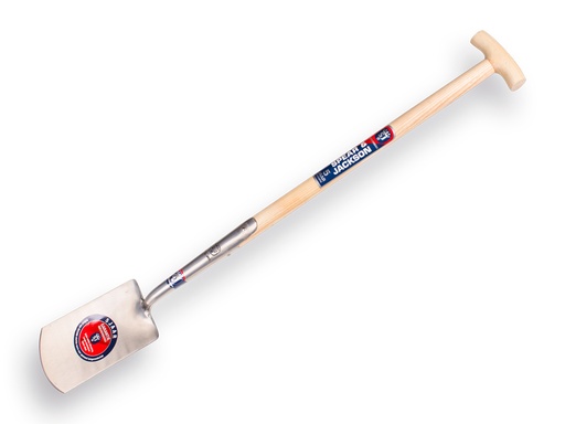 [810430] Spade SPEAR & JACKSON 1041 FT gepolijst, met lipdul en ESSEN T-steel 80 cm