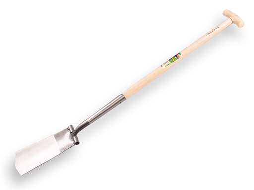 [811062] Kabelspade ATLAS DIAMANT gepolijst, RONDE OPSTAP, met Hickory T-steel 80 cm