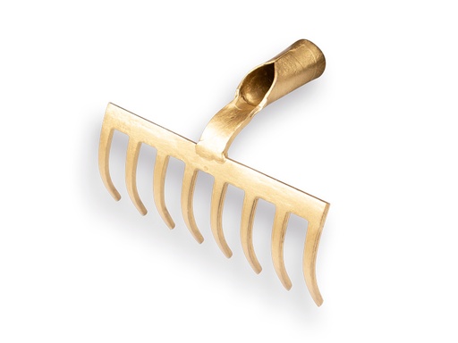 [817208] Tuinhark OFFNER 8 gebogen tanden, met open dul, zonder steel