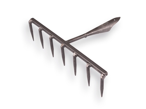 [819105] Zaadhark DE WIT gesmeed met 7 ronde tanden, zonder steel