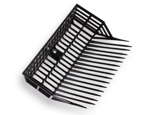 [827012] Mestvork ATLAS kunststof, fijngetand met korf, zonder steel 