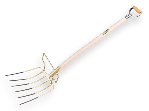 [842007] Bladvork OFFNER 6 tands met beugel en ATLAS YD-steel 110 cm