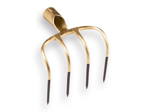 [844400] Mesthaak OFFNER 4 tands, lange tanden 21 cm, met dul