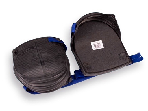 [960606] Kniebeschermers GRIPLINE 13-V harmonica LANG (per paar)