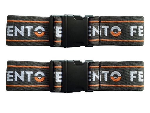 [960689] Elastieken met clip voor kniebeschermers FENTO HOME (2 stuks)