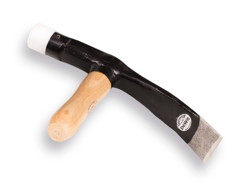 [960795] Straathamer DE WIT met ESSEN steel en nylon dop, bekbreedte 50 mm