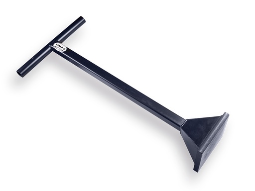 [960835] Bandenstamper DE WIT staal, 18 x 18 cm, gewicht 9 kilo