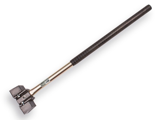 [970950] Richthamer LABORA met rubber slagblokken, stalen steel en rubber handvat