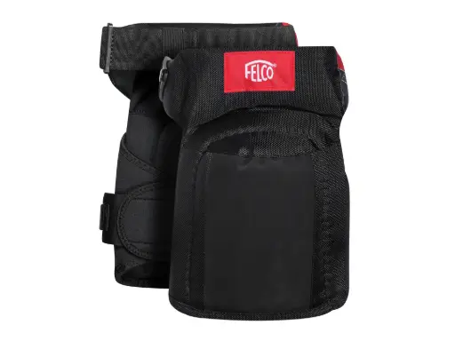 [1508711] Kniebeschermers FELCO 711, nylon-rubber cap, gelschuimvulling (per paar)