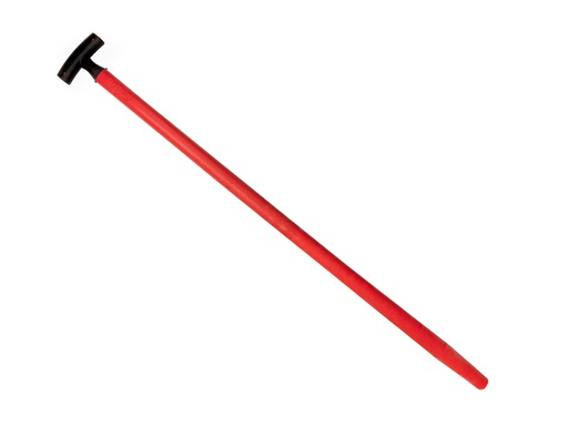 [210818] Schopsteel FIBERGLAS rood, 110 cm gebogen