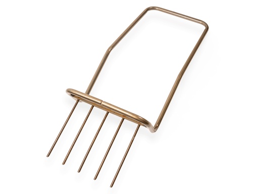 [1315369] Woelvork DE PYPERE Ergo 40 cm, 5 gesmede tanden, met beugel